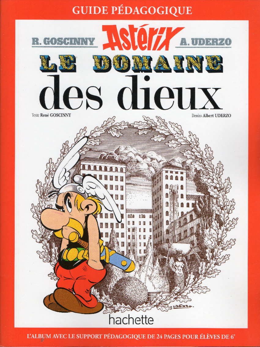 Couverture de l'album Astérix Tome 17 Le domaine des dieux