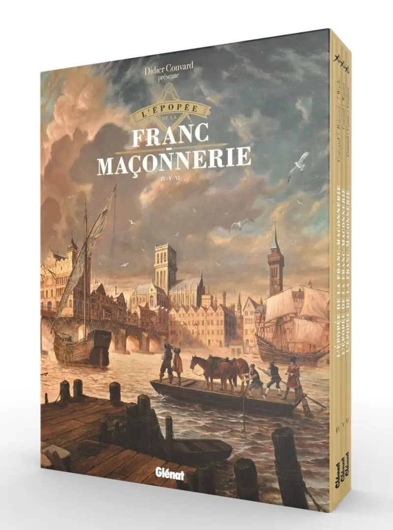 Couverture de l'album L'Épopée de la franc-maçonnerie IV / V / VI