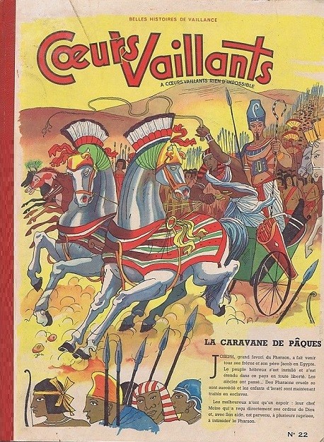 Couverture de l'album Cœurs Vaillants N° 22 1956 (n°1 à 17)