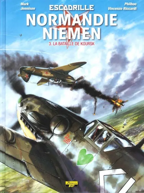 Couverture de l'album Escadrille Normandie Niemen Tome 3 La bataille de Koursk