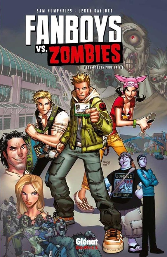 Couverture de l'album Fanboys vs. Zombies Tome 1 Fossoyeurs pour la vie