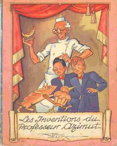 Couverture de l'album Les Inventions du professeur Azimut