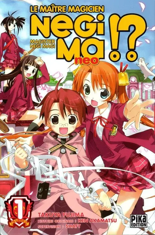 Couverture de l'album Negima !? neo - Le Maître Magicien 1