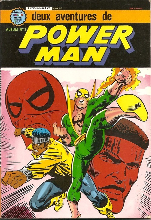 Couverture de l'album Power Man Deux aventures de Power Man (n°05 et Conan le Barbare n°14)