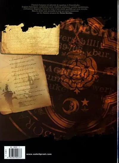 Verso de l'album Le Syndrome de Caïn Tome 4 La rose et la croix