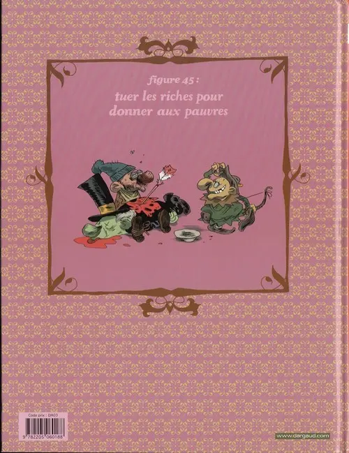 Verso de l'album Une aventure rocambolesque de... Tome 4 La Légende de Robin des bois