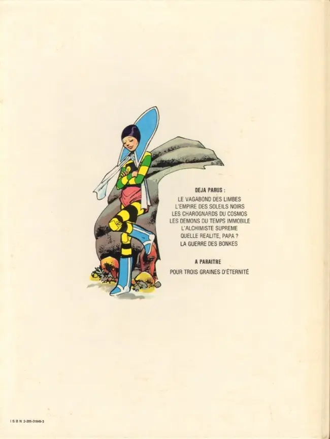 Verso de l'album Le Vagabond des Limbes Tome 7 La guerre des Bonkes