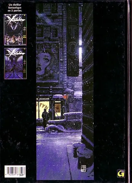 Verso de l'album Xoco Tome 2 Notre seigneur l'écorché