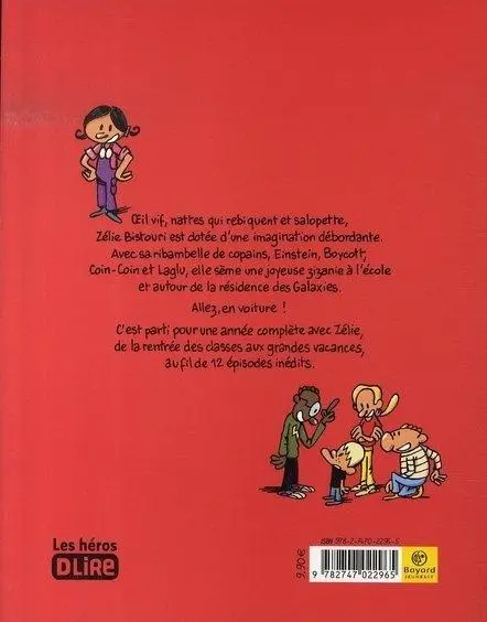 Verso de l'album Zélie et compagnie Tome 1 En voiture !