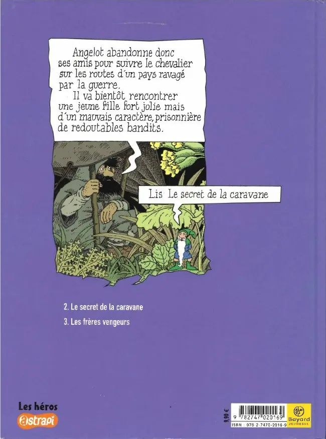 Verso de l'album Angelot du Lac Tome 1 Le temps des loups