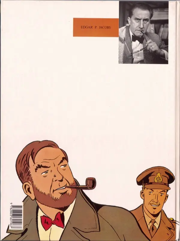 Verso de l'album Blake et Mortimer Tome 6 L'Énigme de l'Atlantide