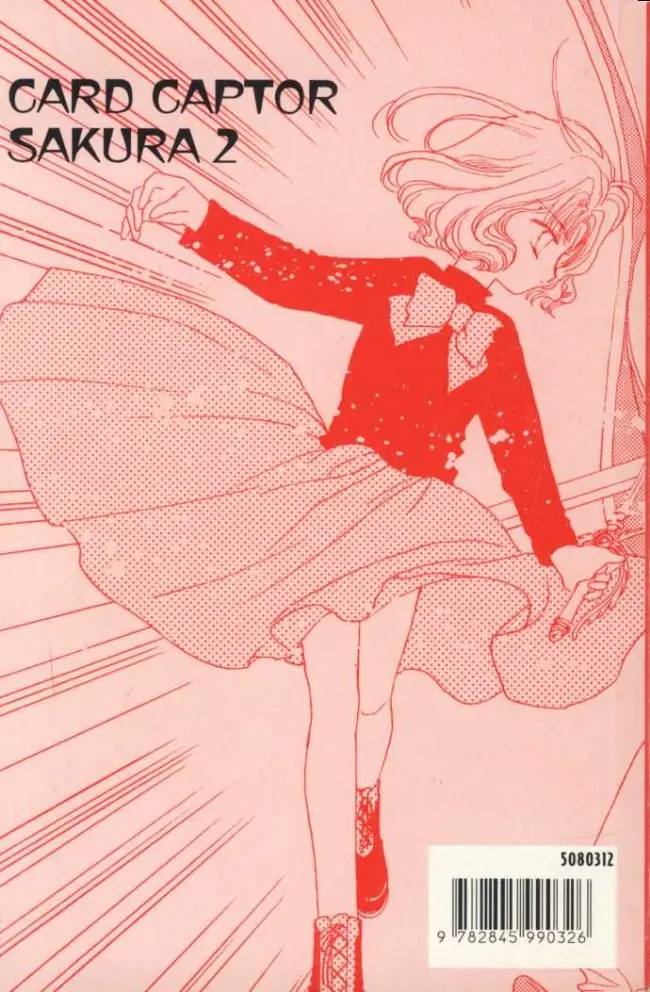 Verso de l'album Card Captor Sakura 2