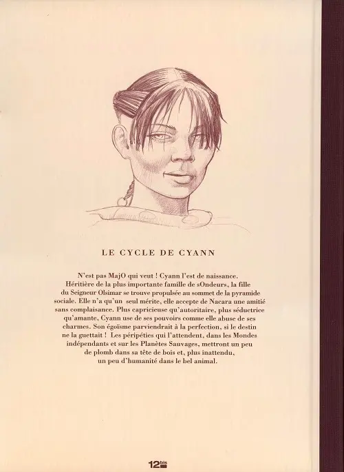 Verso de l'album Le Cycle de Cyann Tome 5 Les Couloirs de l'Entretemps