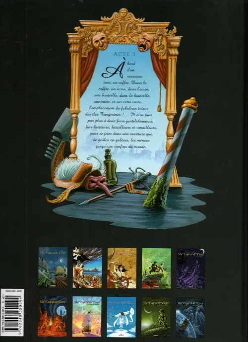 Verso de l'album De Cape et de Crocs Tome 1 Le secret du janissaire