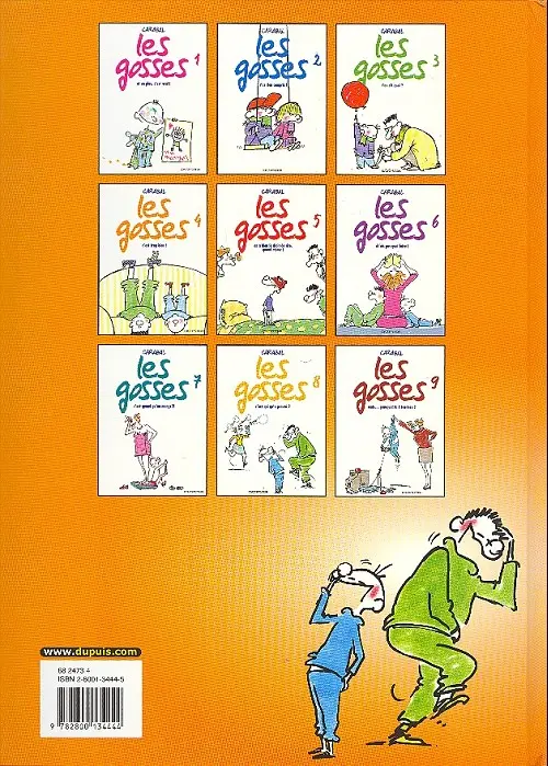Verso de l'album Les Gosses Tome 4 C'est trop bien !