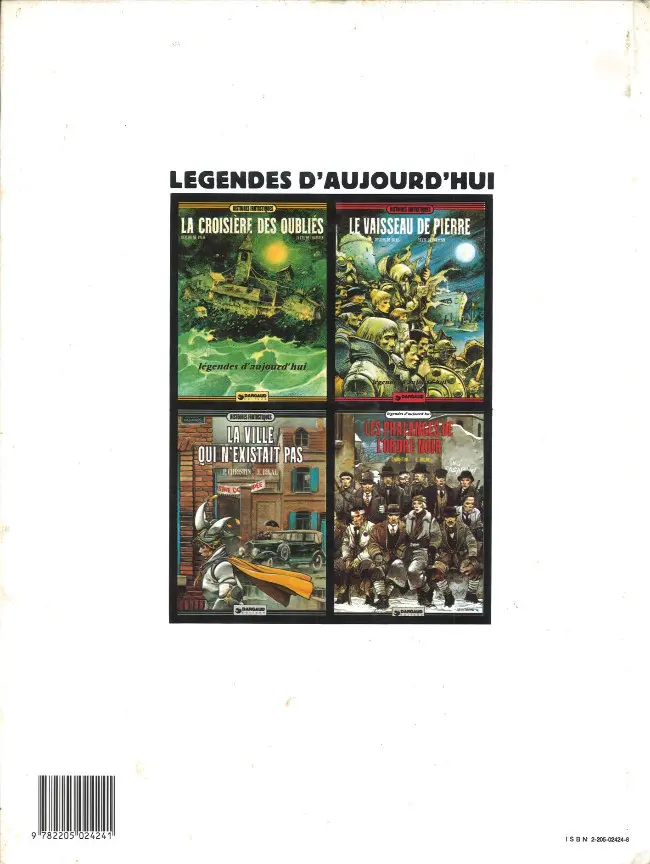 Verso de l'album Partie de chasse