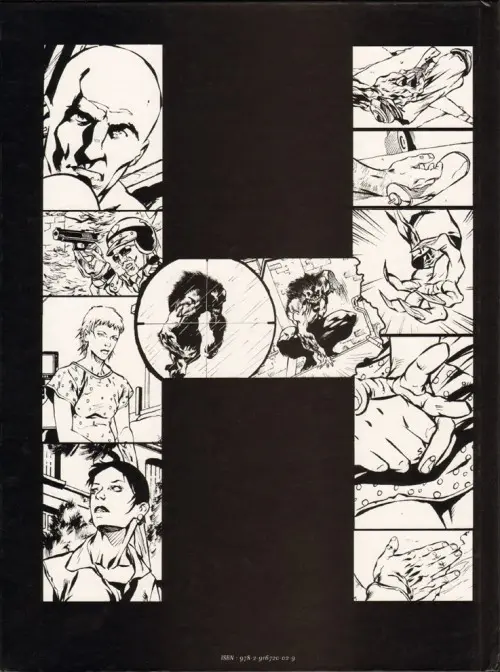 Verso de l'album Le Syndrome de Hyde Tome 1 Traque