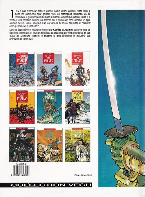 Verso de l'album Le Vent des Dieux Tome 5 La balade de Mizu