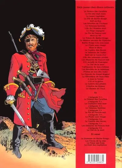 Verso de l'album Barbe-Rouge Tome 33 Le chemin de l'Inca