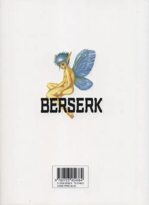 Verso de l'album Berserk 15