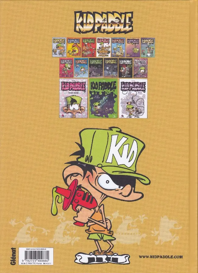 Verso de l'album Kid Paddle Tome 15 Men In Blork