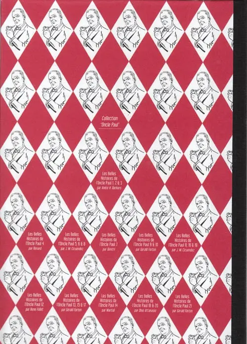 Verso de l'album Les Belles histoires de l'Oncle Paul Tome 21