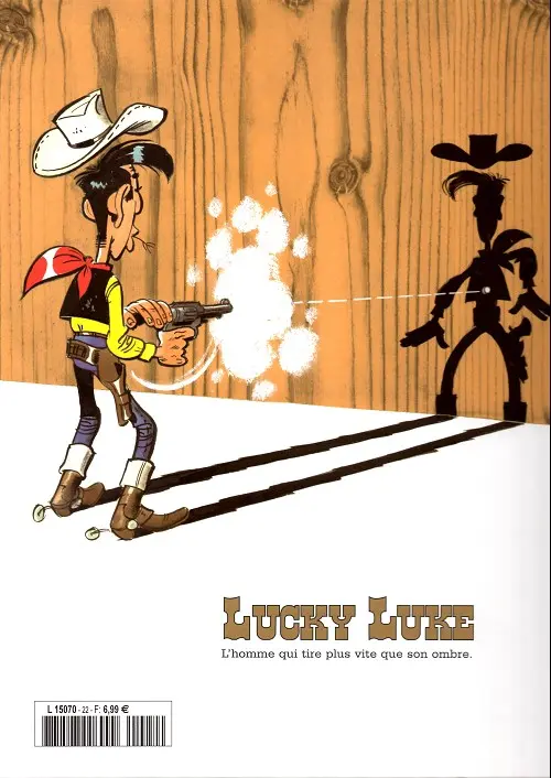 Verso de l'album Lucky Luke La collection Tome 22 La corde du pendu et autres histoires