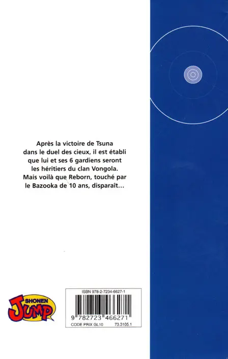 Verso de l'album Mon prof le tueur - Reborn ! 16 10 ans après !