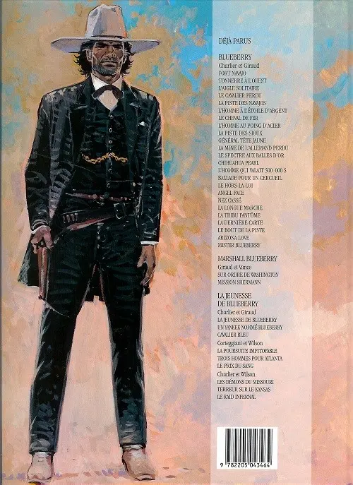 Verso de l'album Blueberry Tome 18 Nez cassé