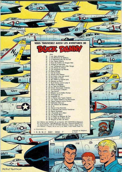 Verso de l'album Buck Danny Tome 19 Le Tigre de Malaisie