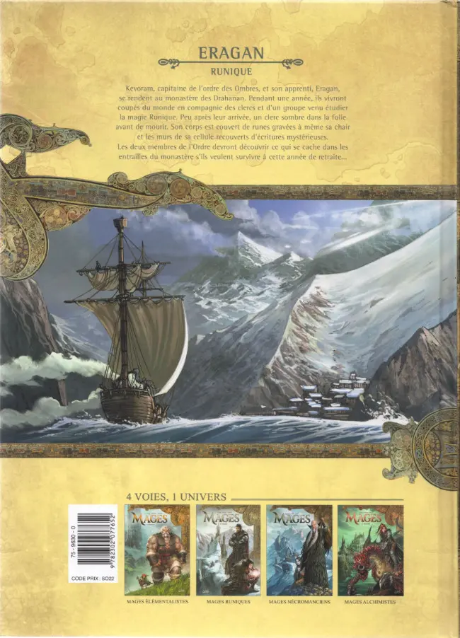 Verso de l'album Mages Tome 2 Eragan