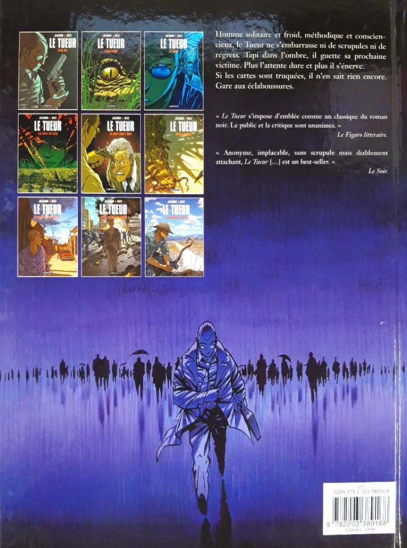 Verso de l'album Le Tueur Tome 1 Long feu