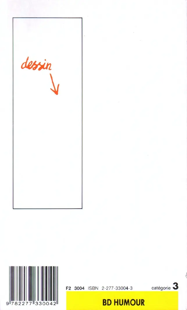Verso de l'album Les Bidochon Tome 1 Roman d'amour