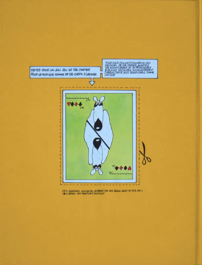 Verso de l'album Kador Tome 1