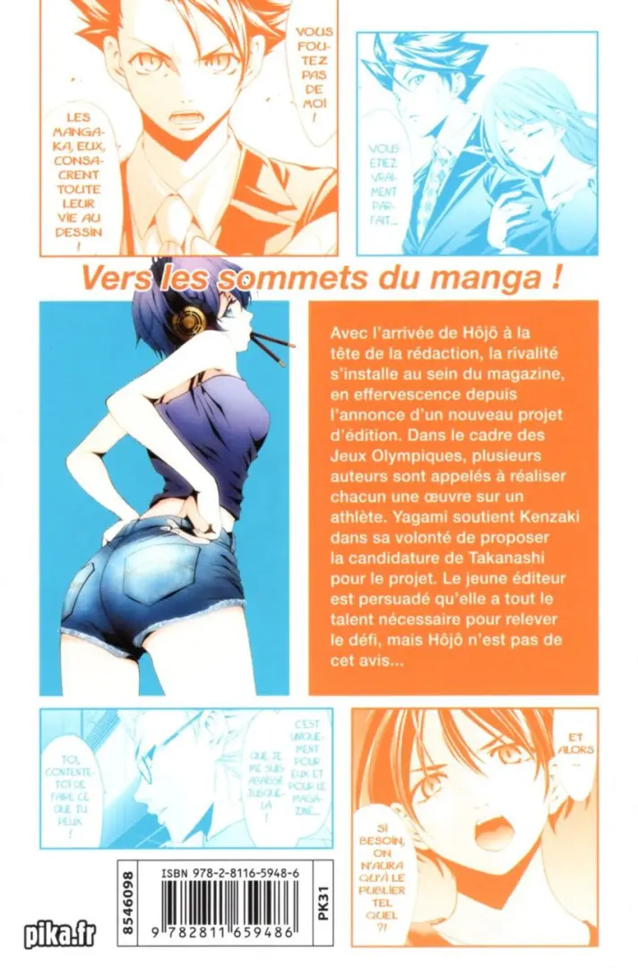 Verso de l'album Hitman - Les coulisses du manga 4