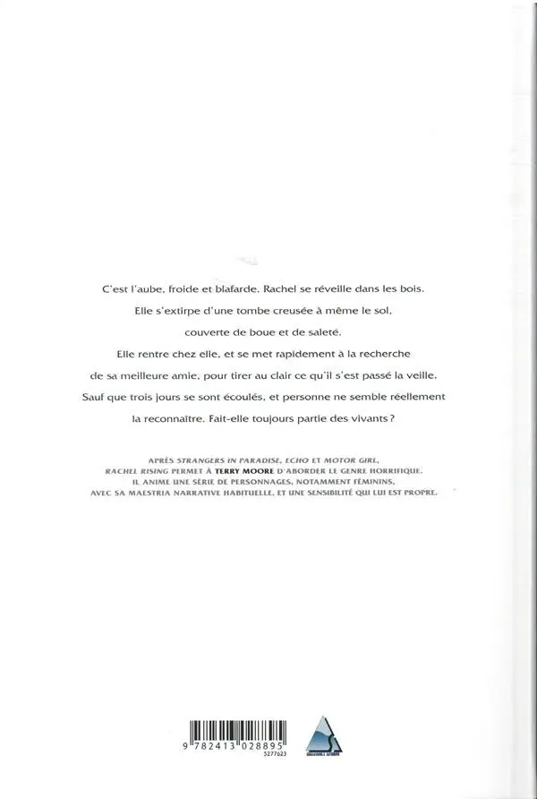 Verso de l'album Rachel Rising Intégrale 2