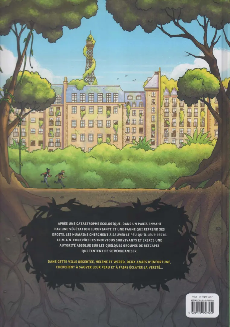 Verso de l'album Jungle urbaine