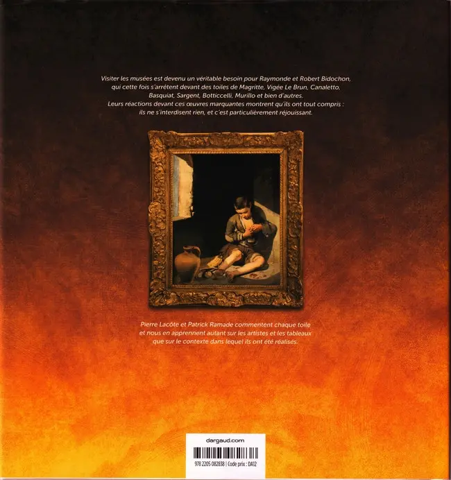 Verso de l'album Un jour au musée avec les Bidochon 6 Un 6e jour au musée avec les Bidochon
