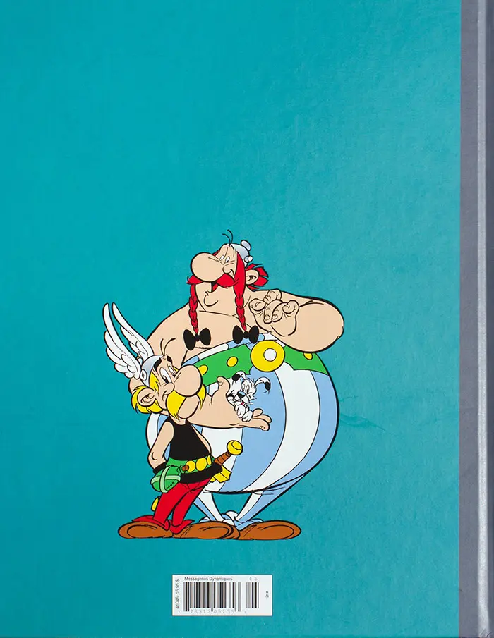 Verso de l'album Astérix La collection officielle Tome 38 La Fille de Vercingétorix