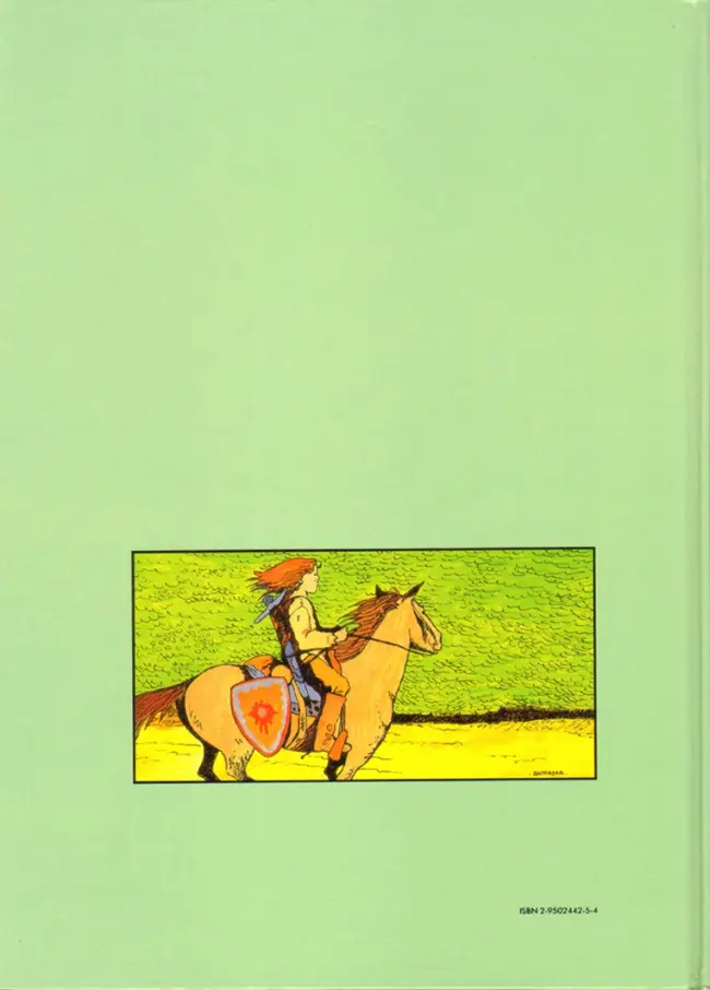 Verso de l'album Les aventures de Frycollin Mundus