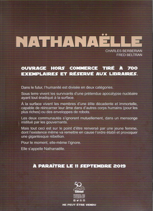 Verso de l'album Nathanaëlle
