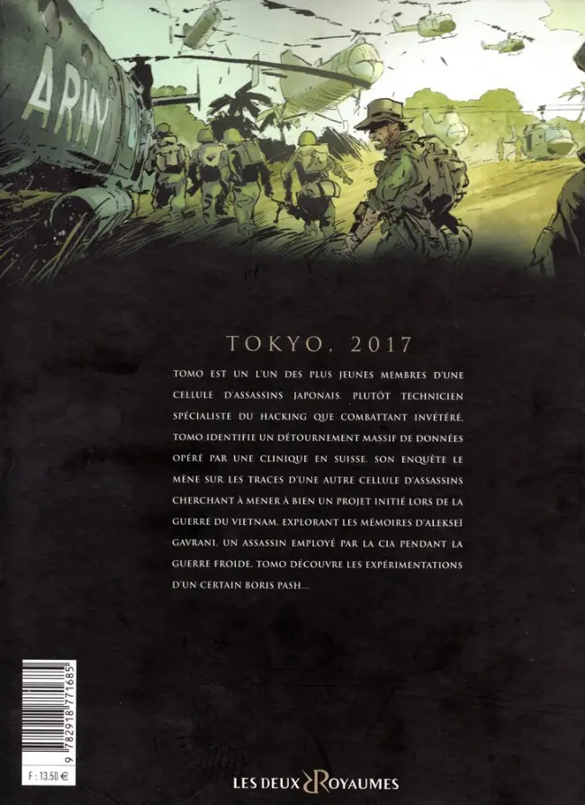 Verso de l'album Assassin's Creed : Bloodstone Tome 1/2