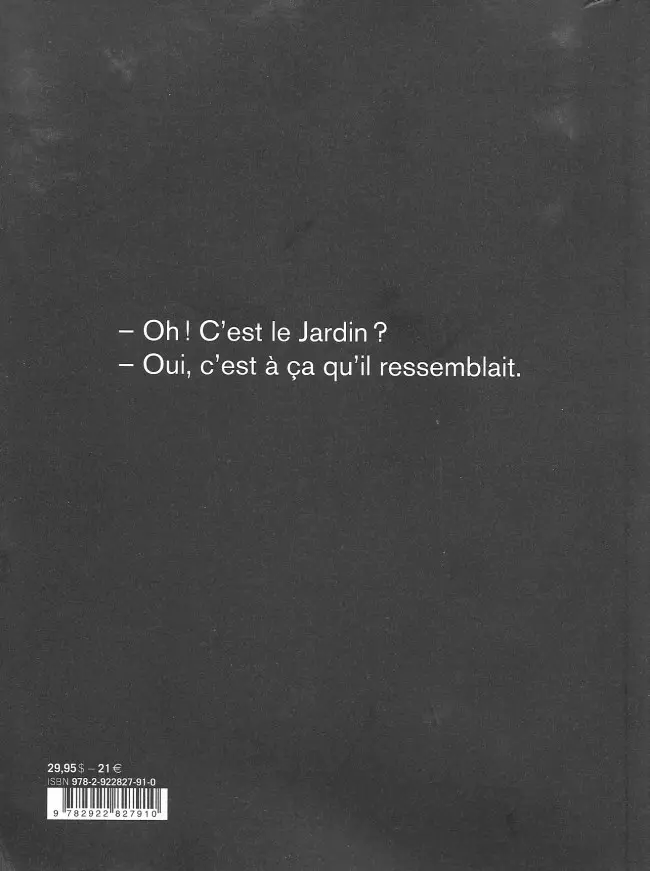 Verso de l'album Gombri