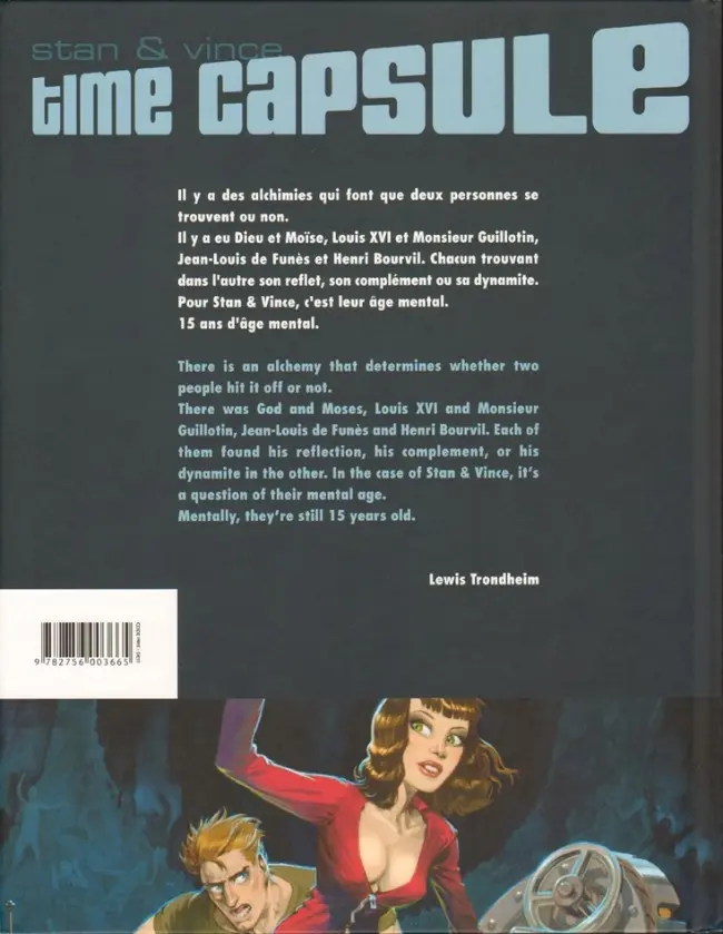 Verso de l'album Time Capsule