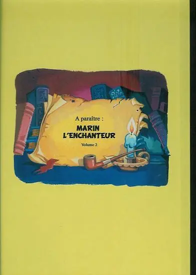 Verso de l'album Claude Marin l'enchanteur Volume 1