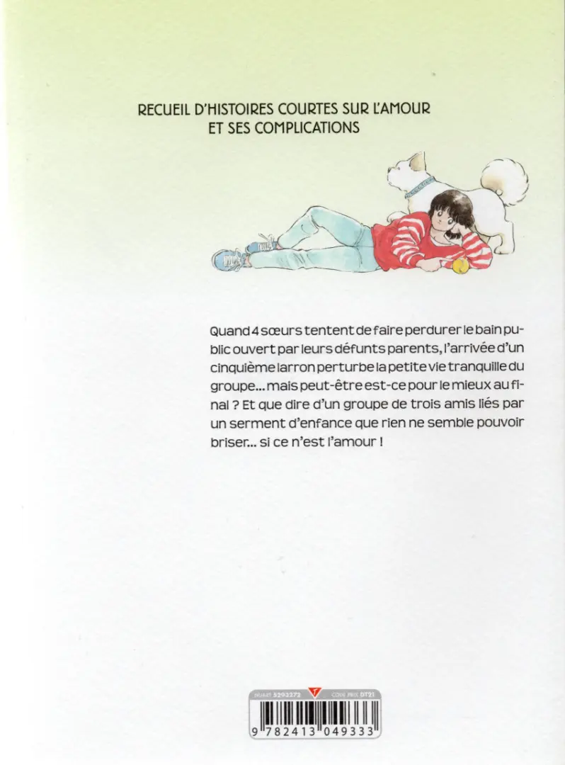 Verso de l'album Short program Volume 4 Girl's type