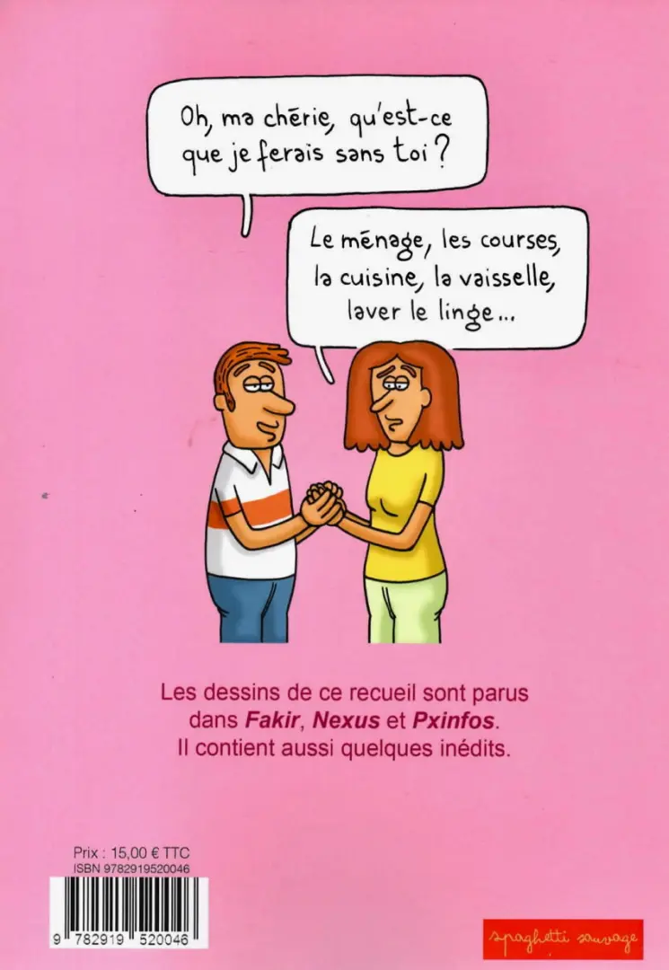 Verso de l'album Je dis ça je dis rien !