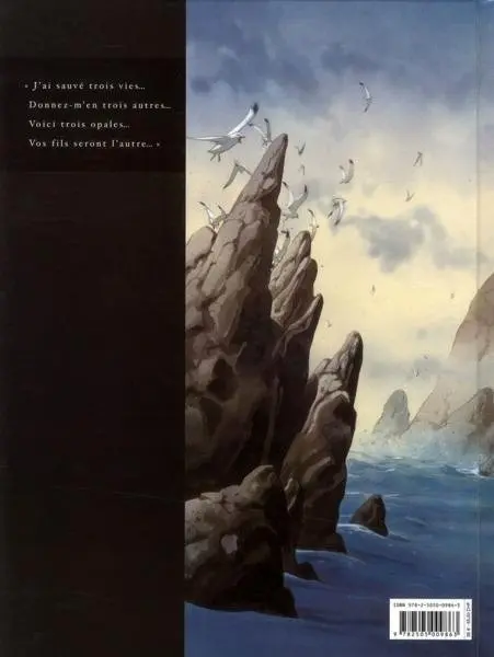 Verso de l'album La Conjuration d'opale Intégrale