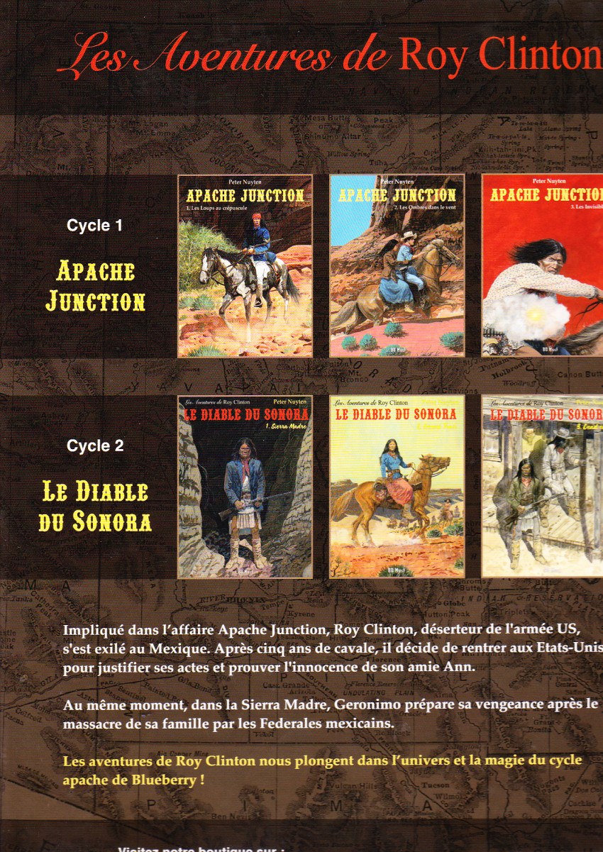 Verso de l'album Les aventures de Roy Clinton Tome 1 Le Diable du Sonora Tome 1 - Sierra Madre