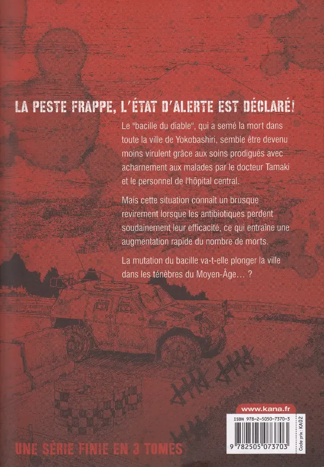 Verso de l'album Contamination II